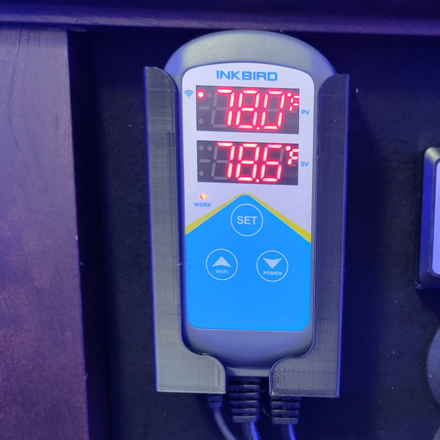 INKBIRD Thermostat Controller Bracket by Reef Racket LLC