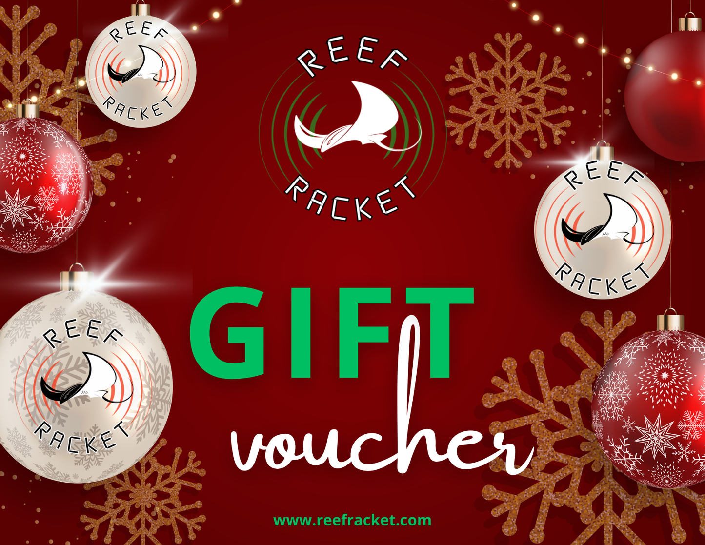 Reef Racket Holiday Gift Card