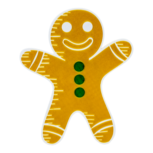 Gingerbread Man Cover for Scrub Buddy (Holiday Tank Decor | Cover Only)